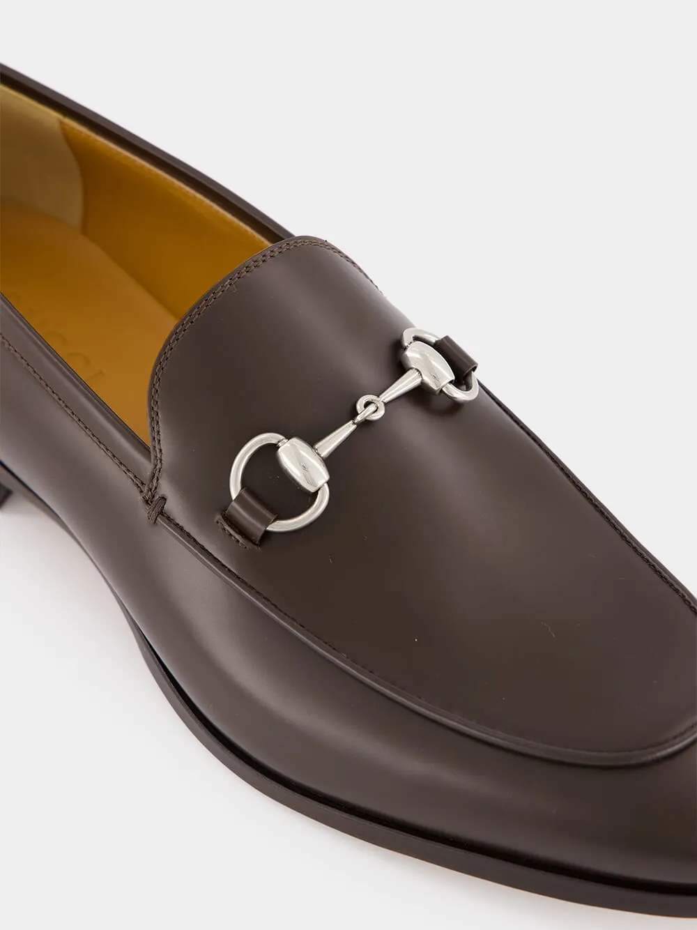 Dark Brown Horsebit Loafer