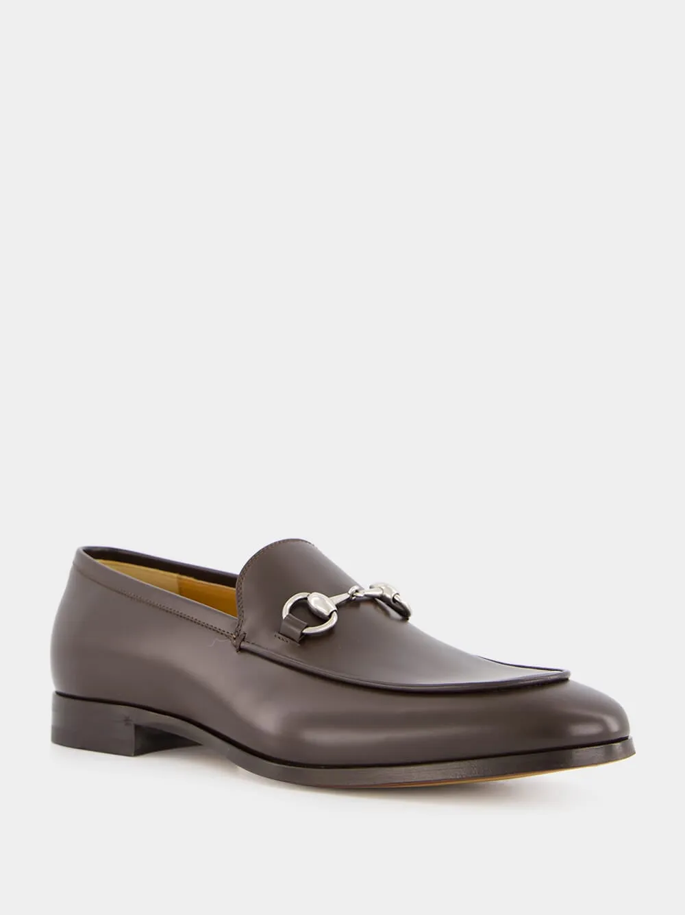 Dark Brown Horsebit Loafer