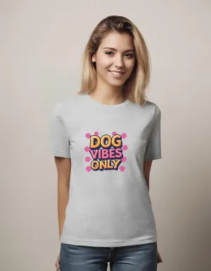 Dog Vibes Only Retro Design | Classic T-Shirt (Unisex)