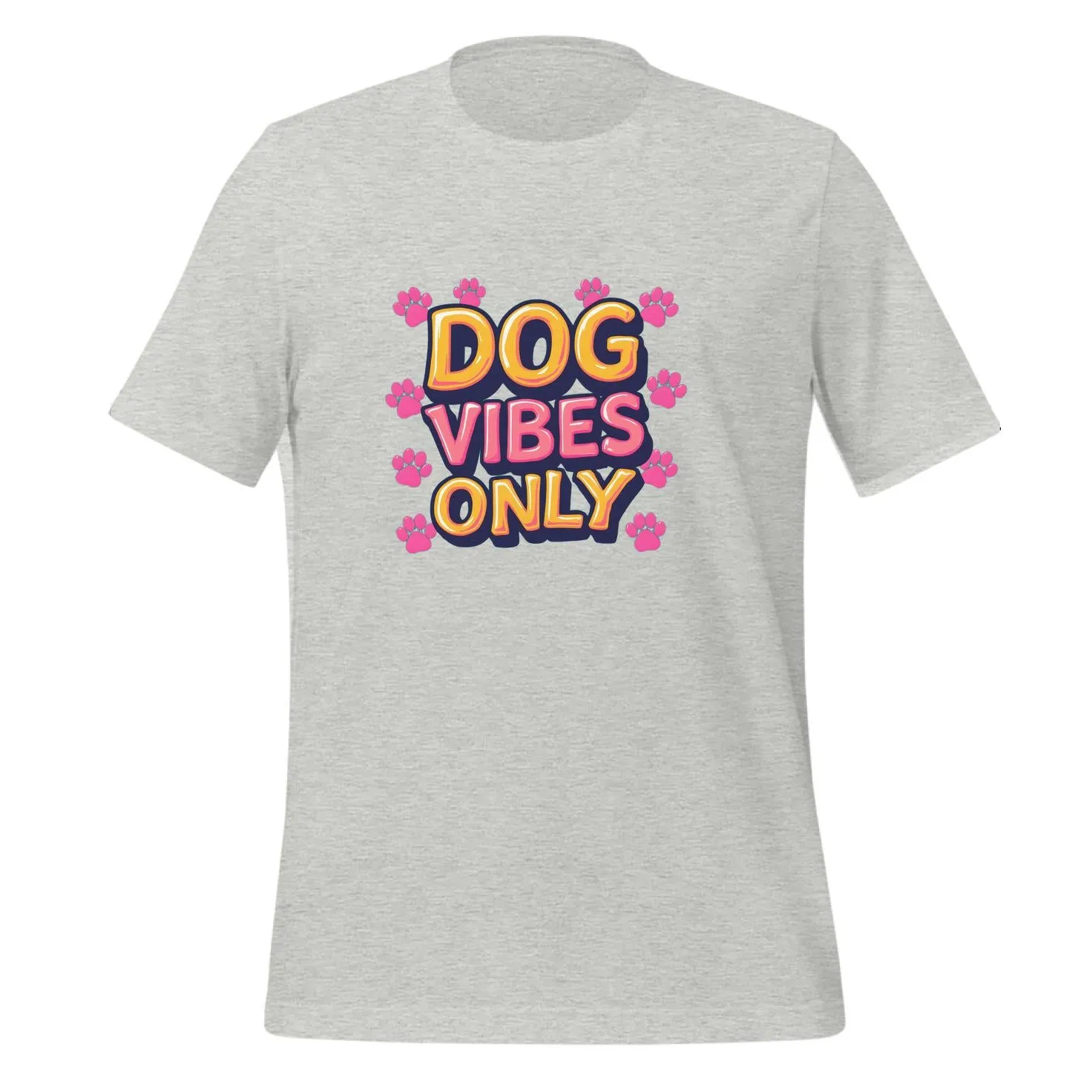 Dog Vibes Only Retro Design | Classic T-Shirt (Unisex)
