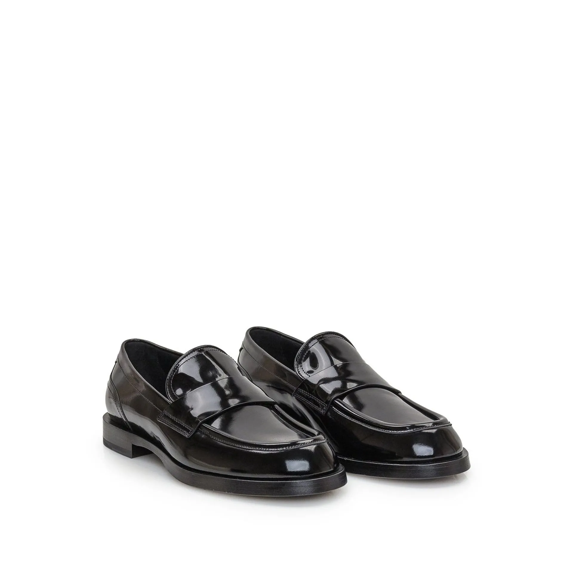 DOLCE & GABBANA Luxury Leather Loafers for Men