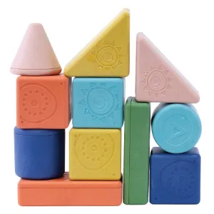 Eco Rattle & Stack Blocks - 12M 