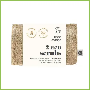 Eco Scrubs - Kitchen Sponge & Scourer - 2 pack - Good Change Store