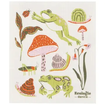 Ecologie Danica, Swedish Dish Towel | Choose Your Design