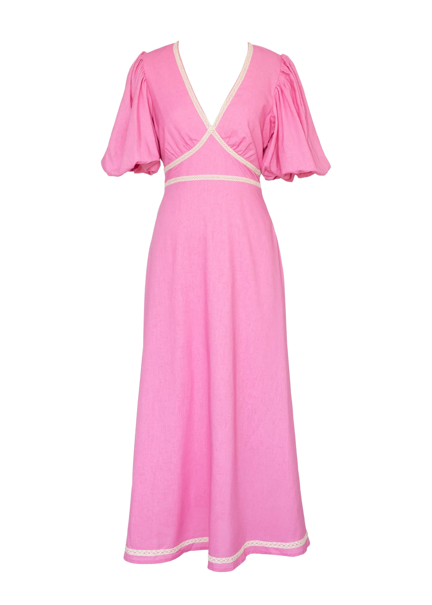 Ellodie Maxi Dress - Pink