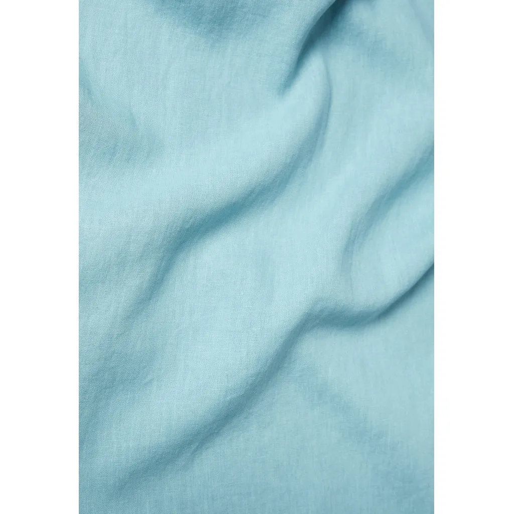 Fay linen culotte in irish mint