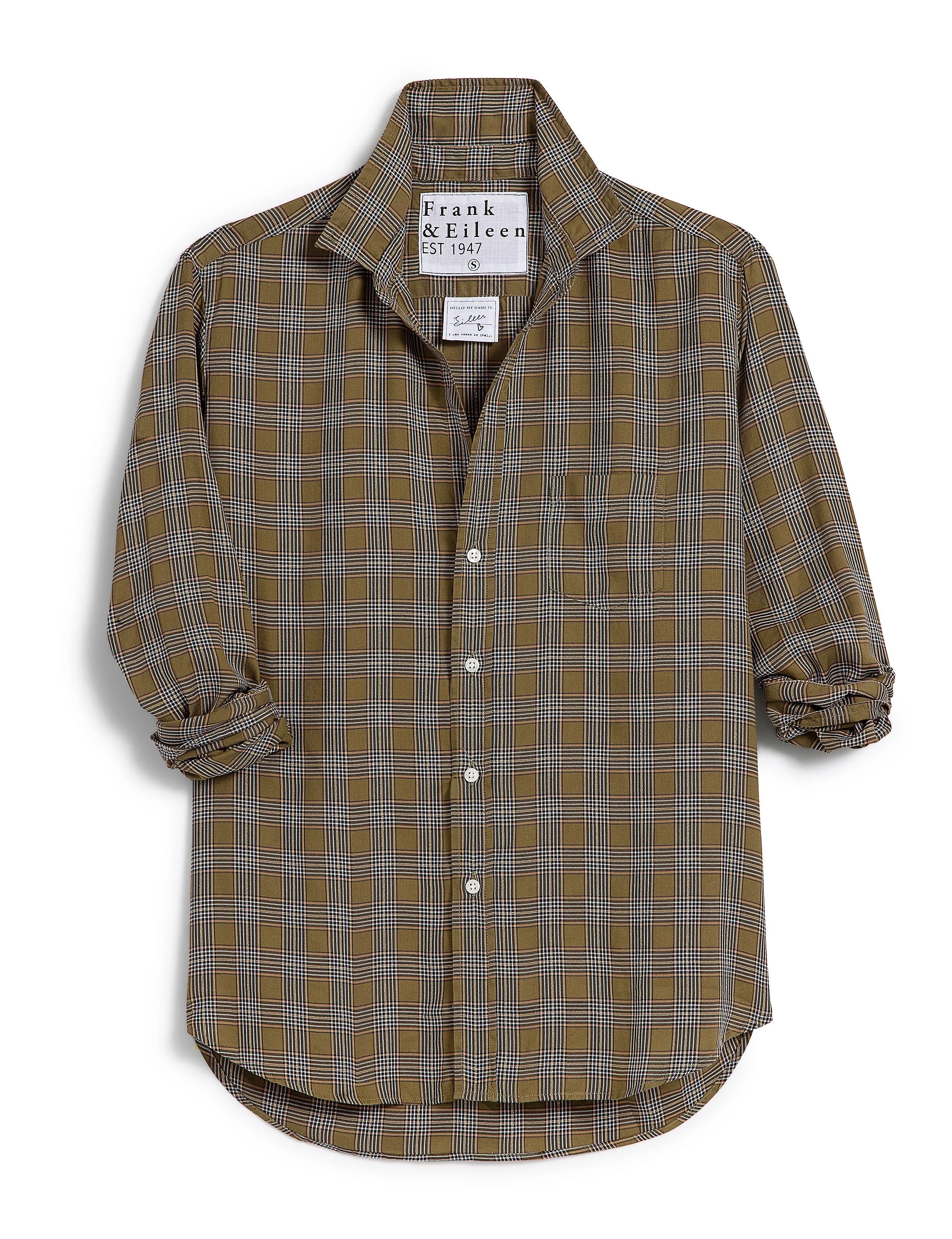 FE - Eileen Relaxed | Army Plaid