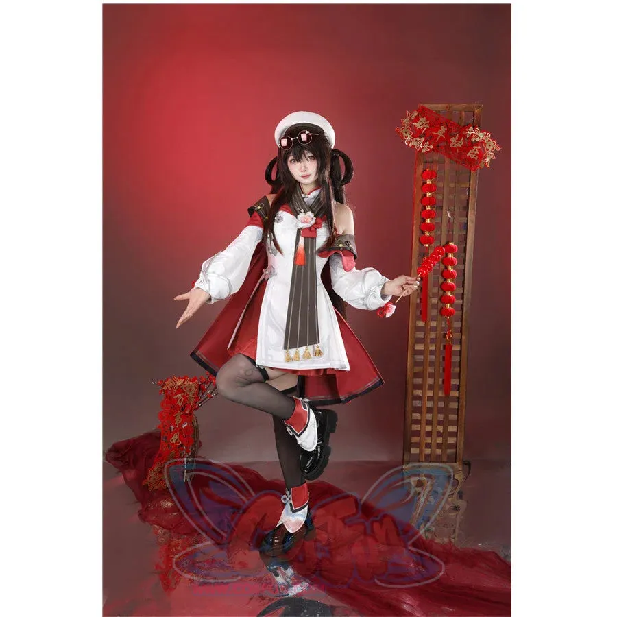 Genshin Impact Hu Tao Cosplay Costume C09313  AA