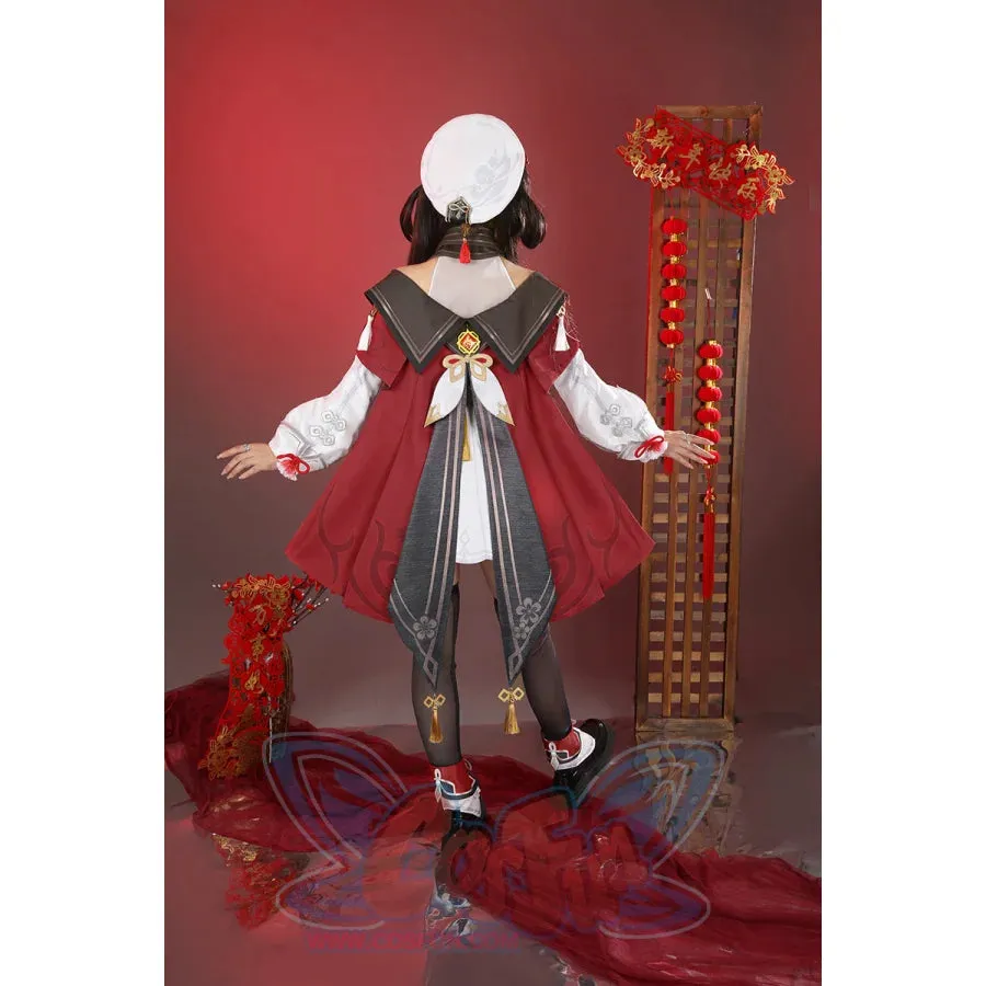 Genshin Impact Hu Tao Cosplay Costume C09313  AA