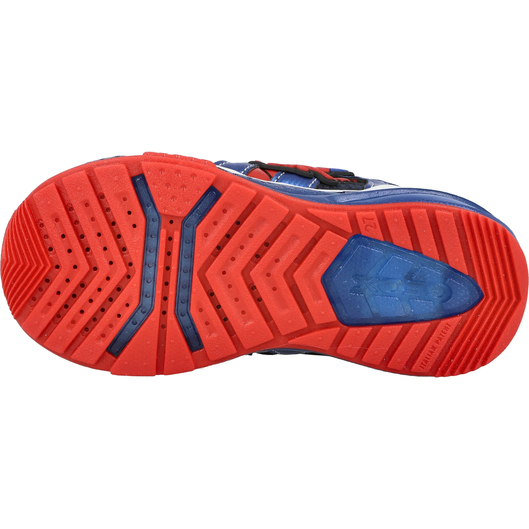 Geox Bayonyc Boys Navy Spider-Man Sneakers