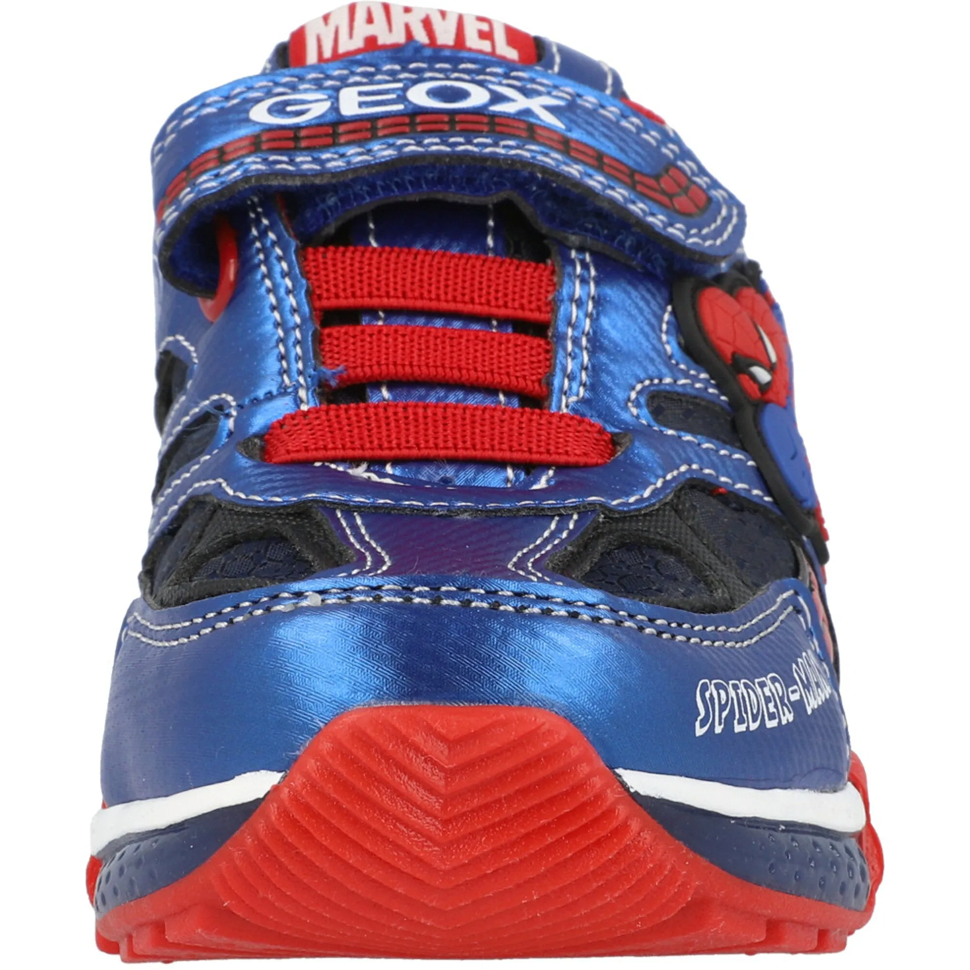 Geox Bayonyc Boys Navy Spider-Man Sneakers
