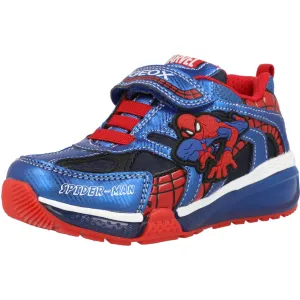 Geox Bayonyc Boys Navy Spider-Man Sneakers