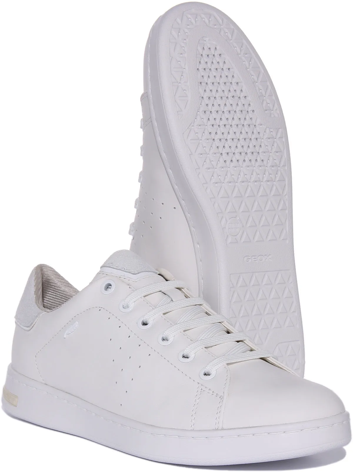 Geox D Jaysen Lightweight In White For Women