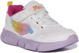 Geox J Aril G. D In White Pink For Infants