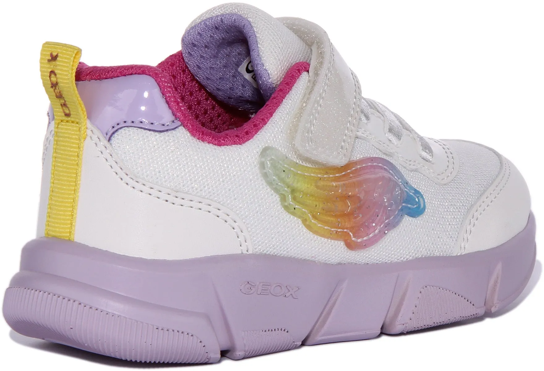 Geox J Aril G. D In White Pink For Infants