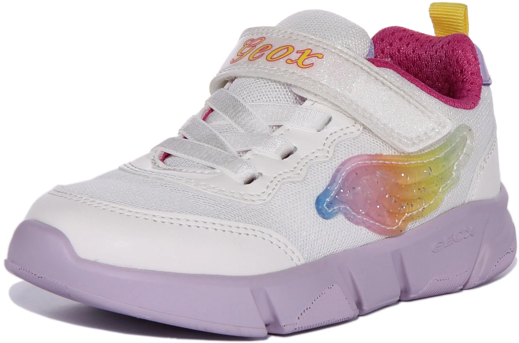 Geox J Aril G. D In White Pink For Infants
