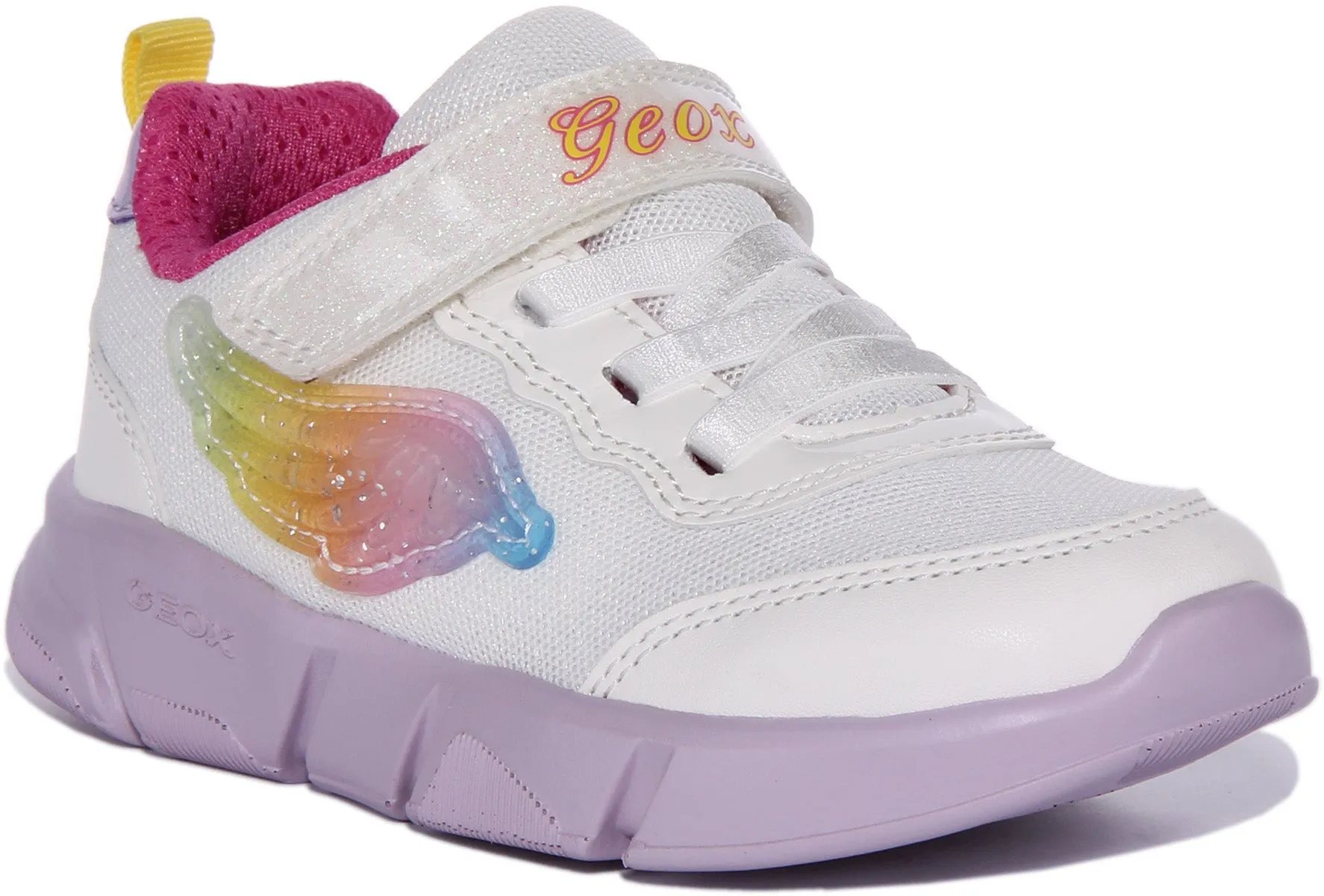 Geox J Aril G. D In White Pink For Infants