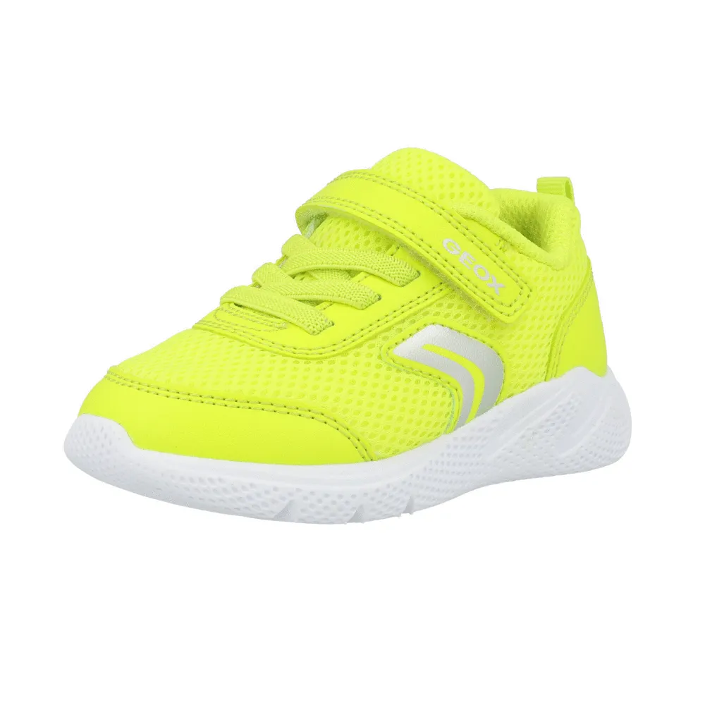 Geox Sprintye Fluo Green Baby Sneakers