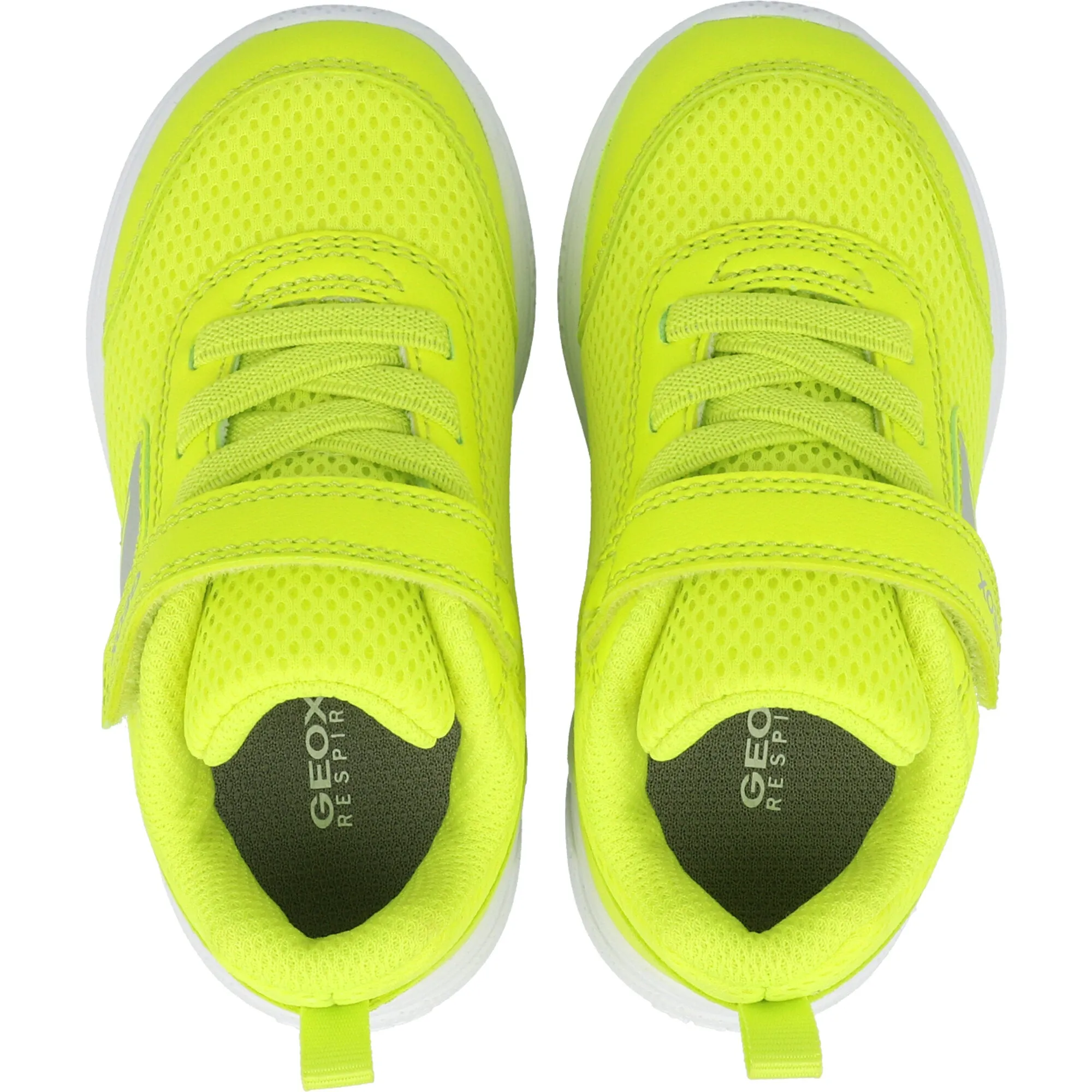Geox Sprintye Fluo Green Baby Sneakers