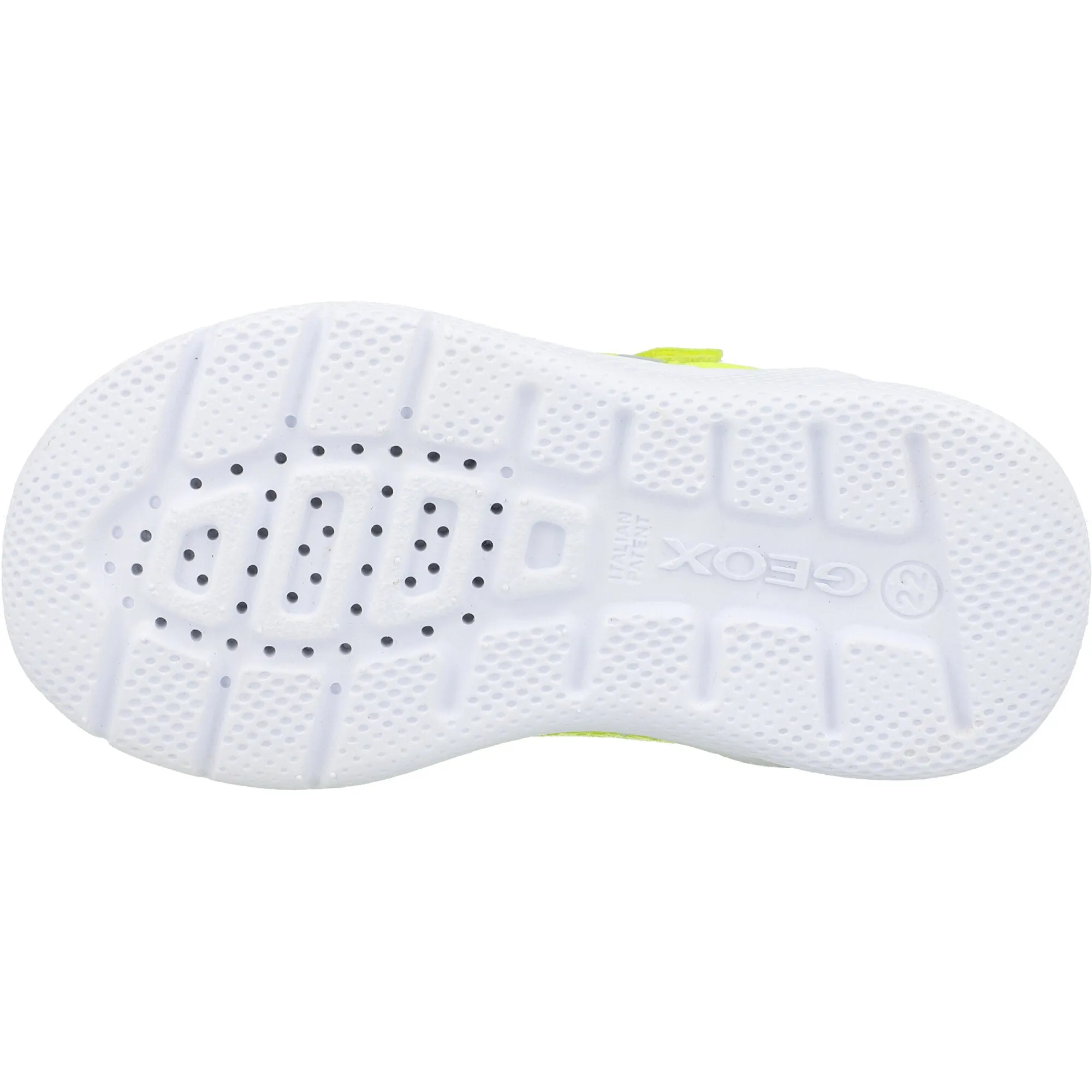 Geox Sprintye Fluo Green Baby Sneakers