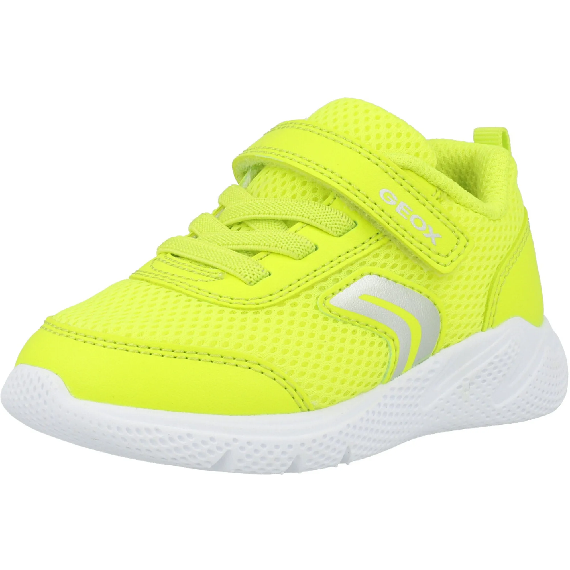 Geox Sprintye Fluo Green Baby Sneakers