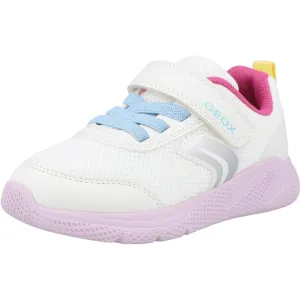 Geox Sprintye White Multicolored Junior Sneakers