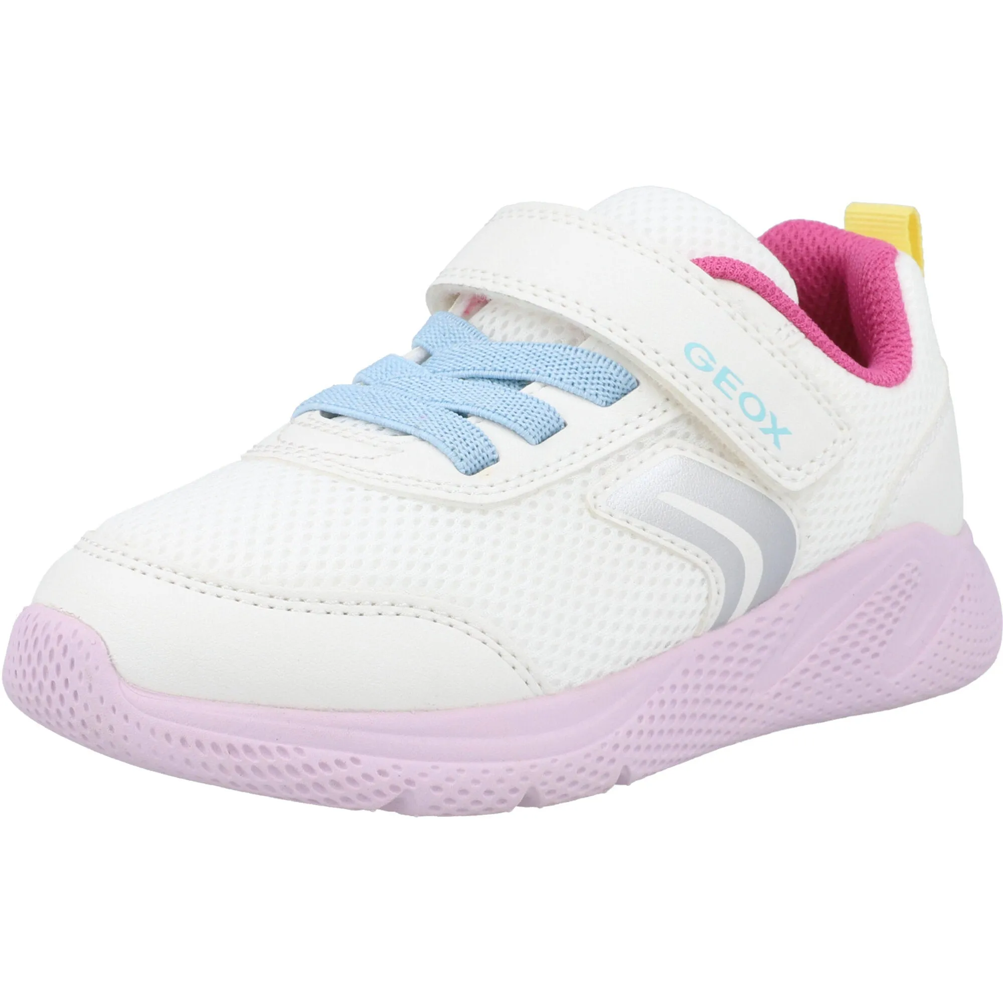 Geox Sprintye White Multicolored Junior Sneakers