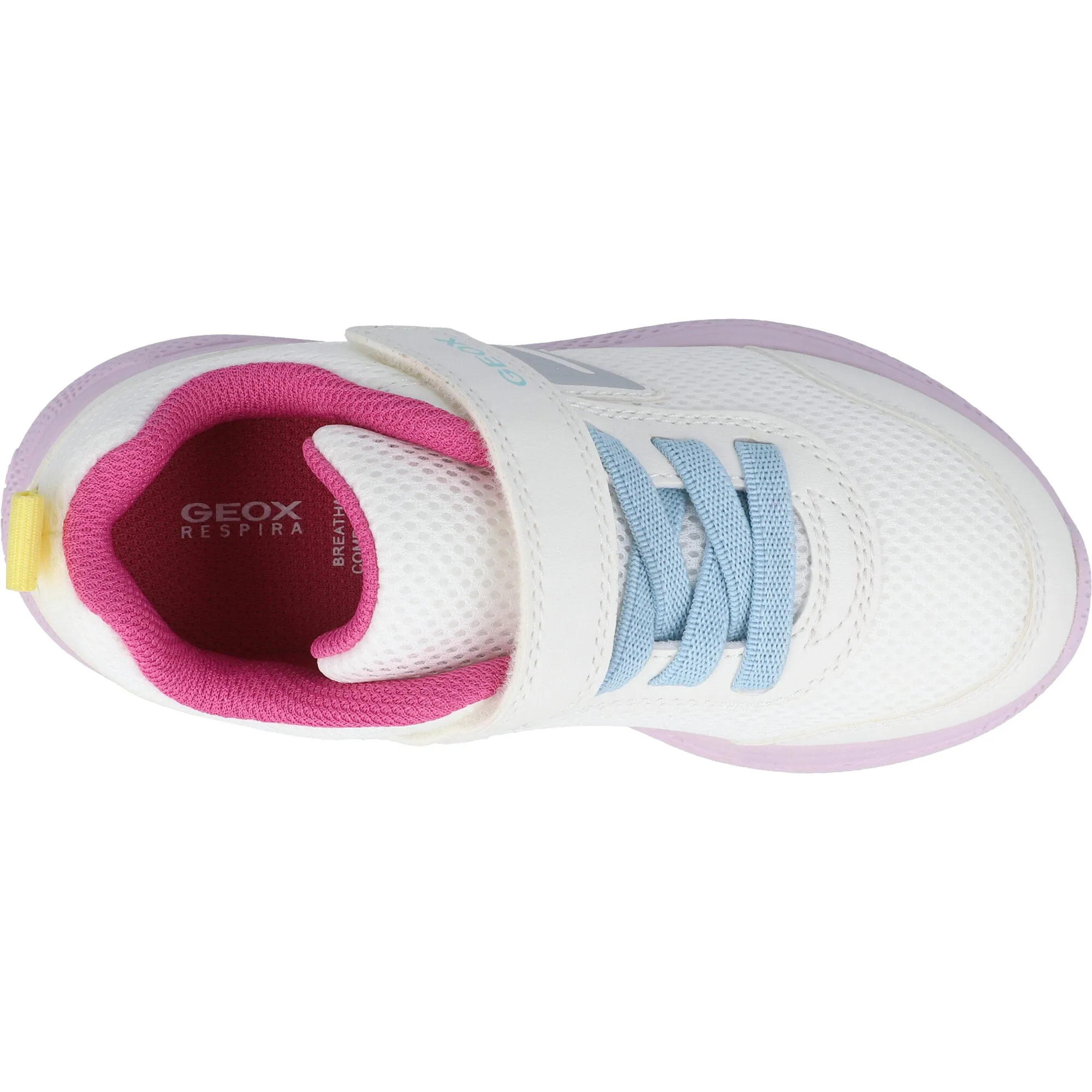 Geox Sprintye White Multicolored Junior Sneakers