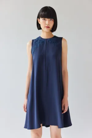 GIN LEE STUDIO | Ellie Dress | Navy