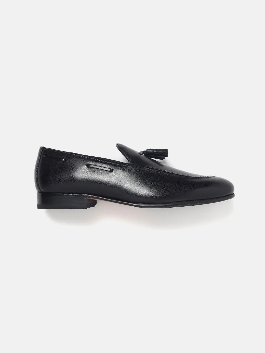Gordon And Bros Antik Black Men Tassel Loafer