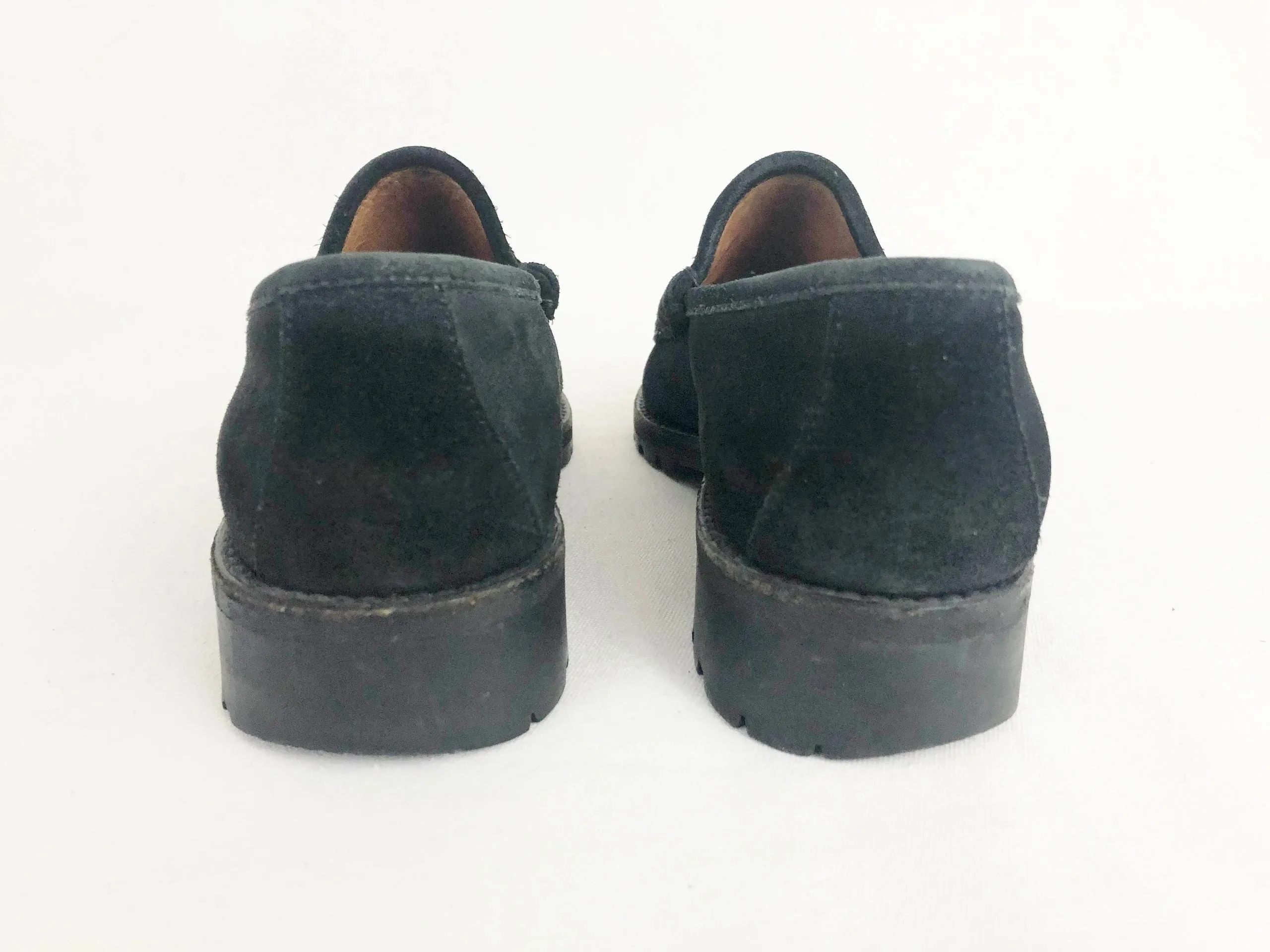 Gucci Suede Horse-Bit Loafer Size 9