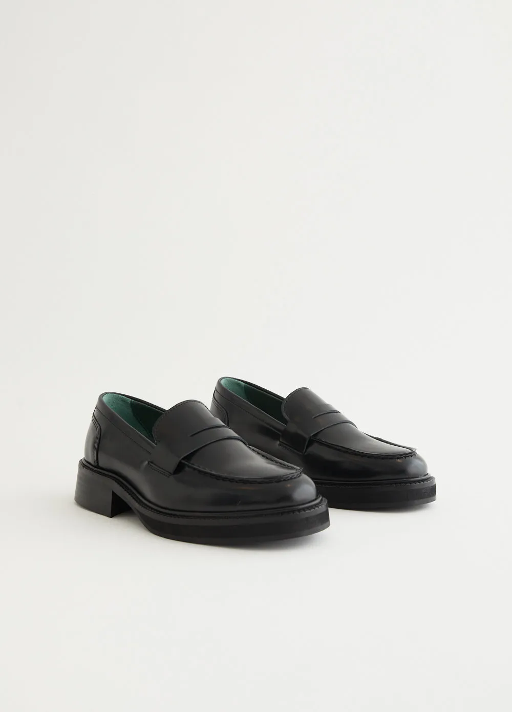 Heeled Townee Penny Loafers