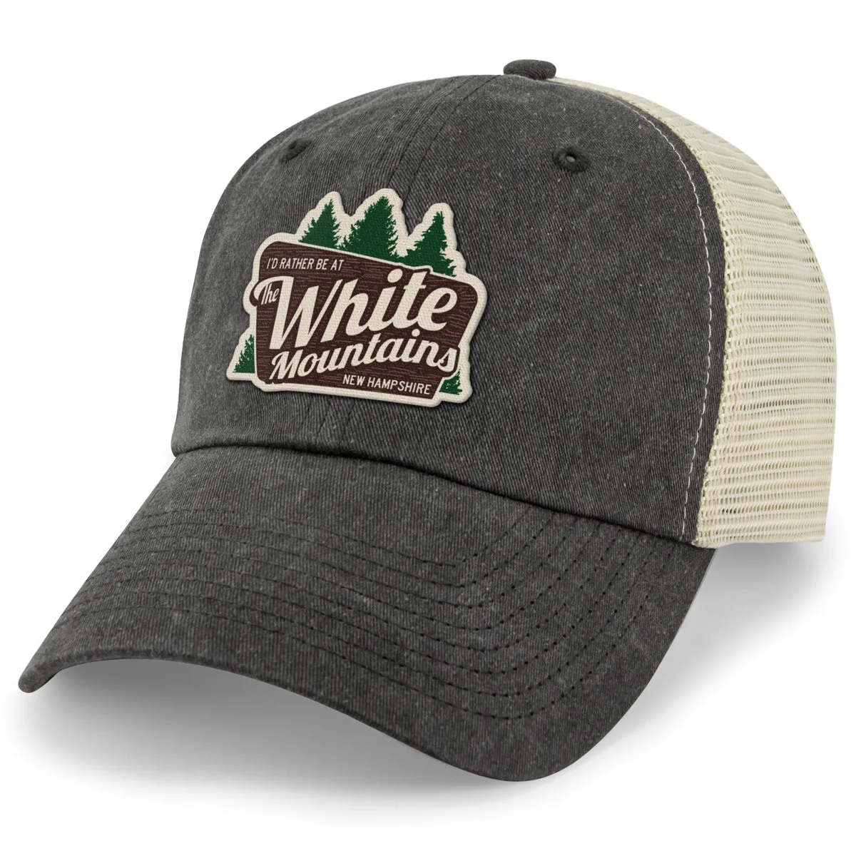 I'd Rather Be At The White Mountains Relaxed Trucker