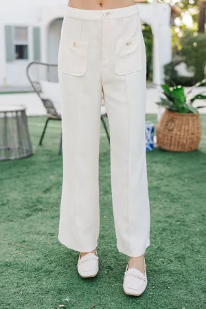 In The Meantime Cream Pants