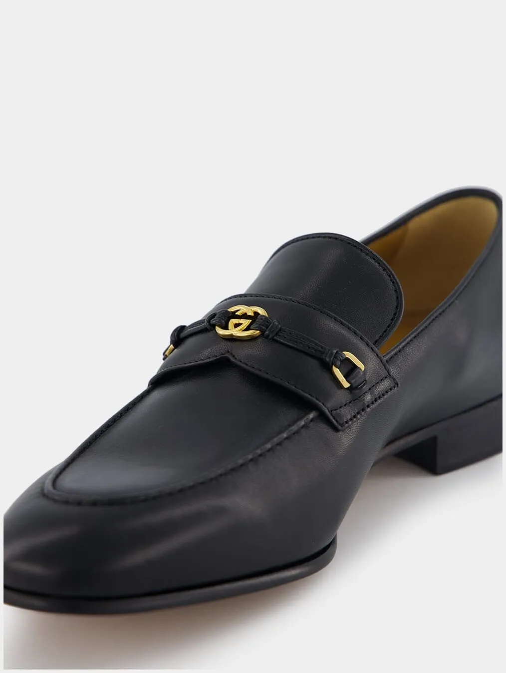 Interlocking G Leather Loafers