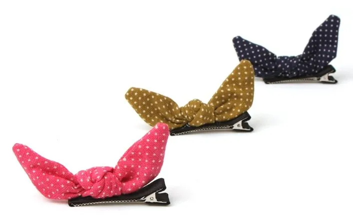 Jireh Bow - Dotty Bow Clip