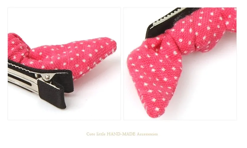 Jireh Bow - Dotty Bow Clip