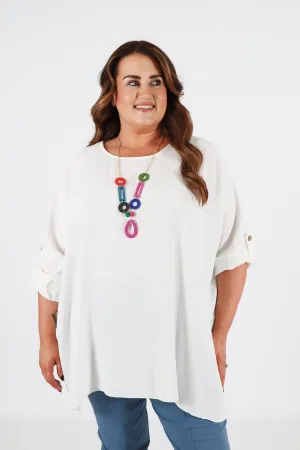 Jolene Blouse in Cream
