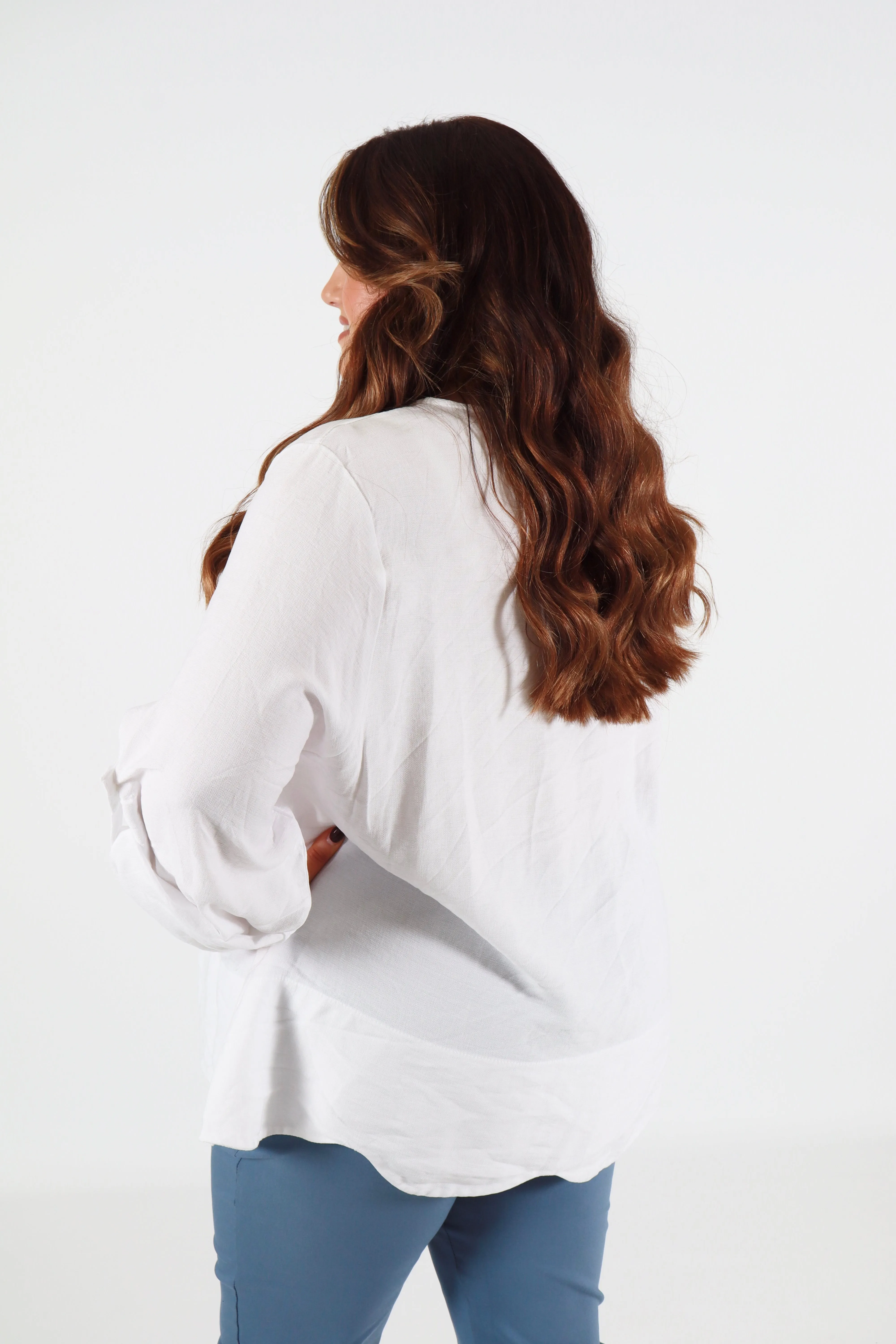 Jolene Blouse in Cream