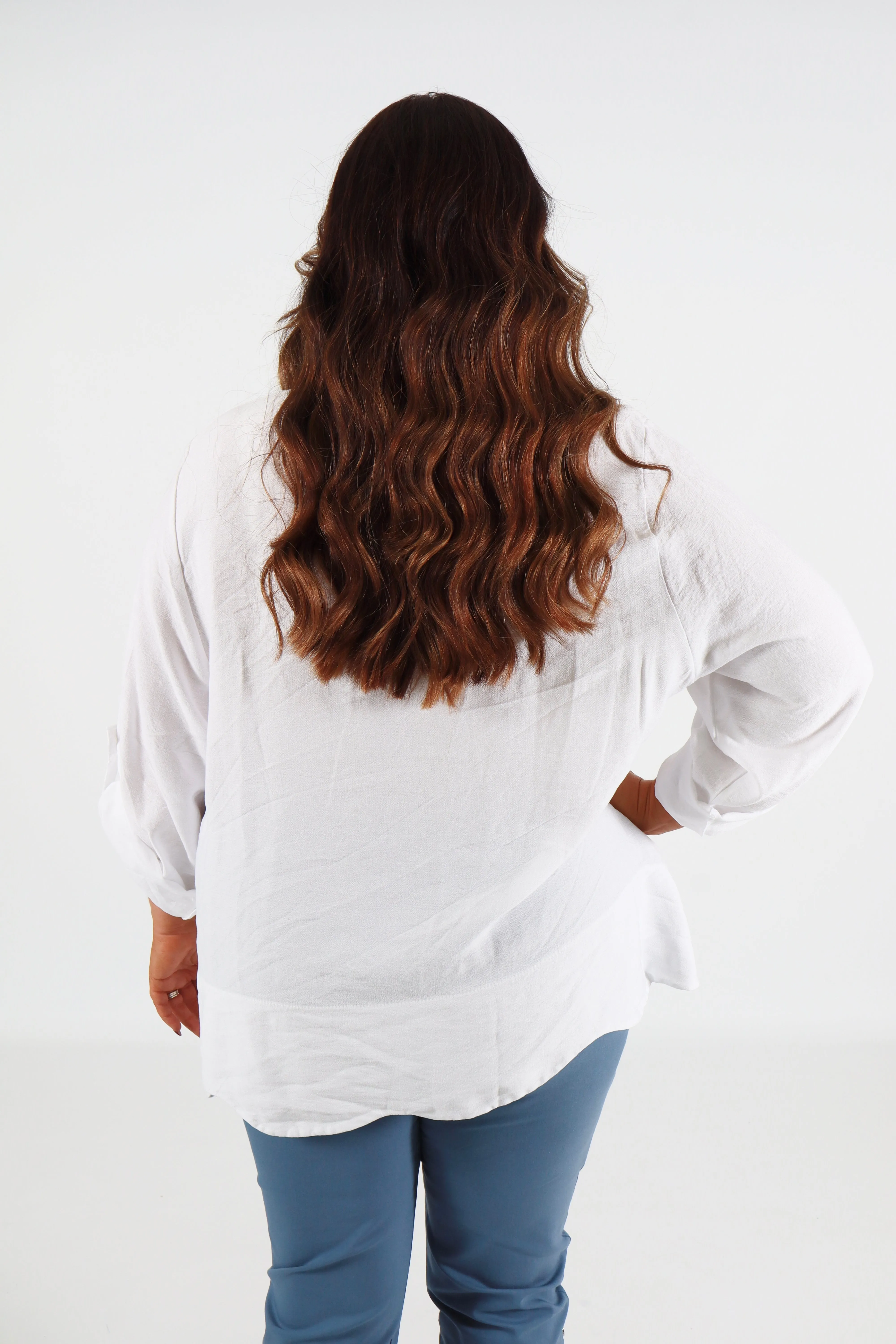 Jolene Blouse in Cream