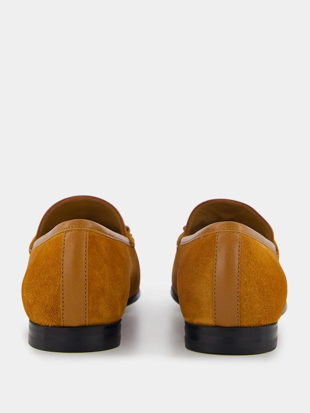 Jordaan Horsebit-Detail Suede Loafers