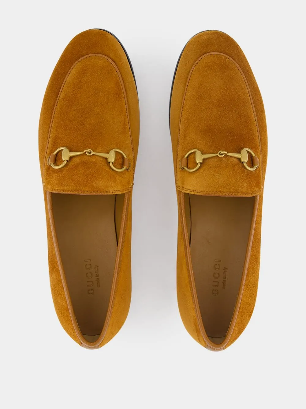 Jordaan Horsebit-Detail Suede Loafers