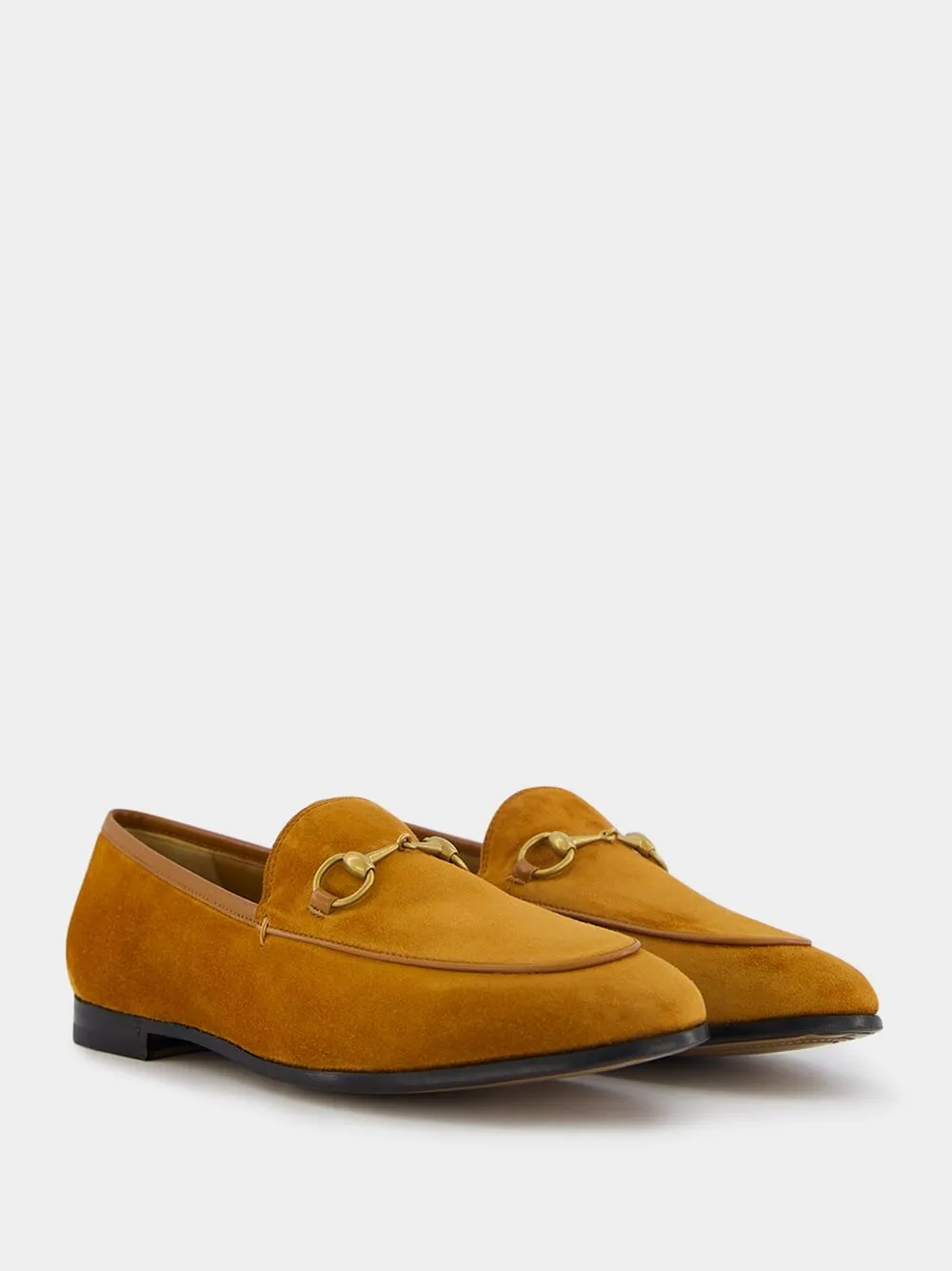 Jordaan Horsebit-Detail Suede Loafers