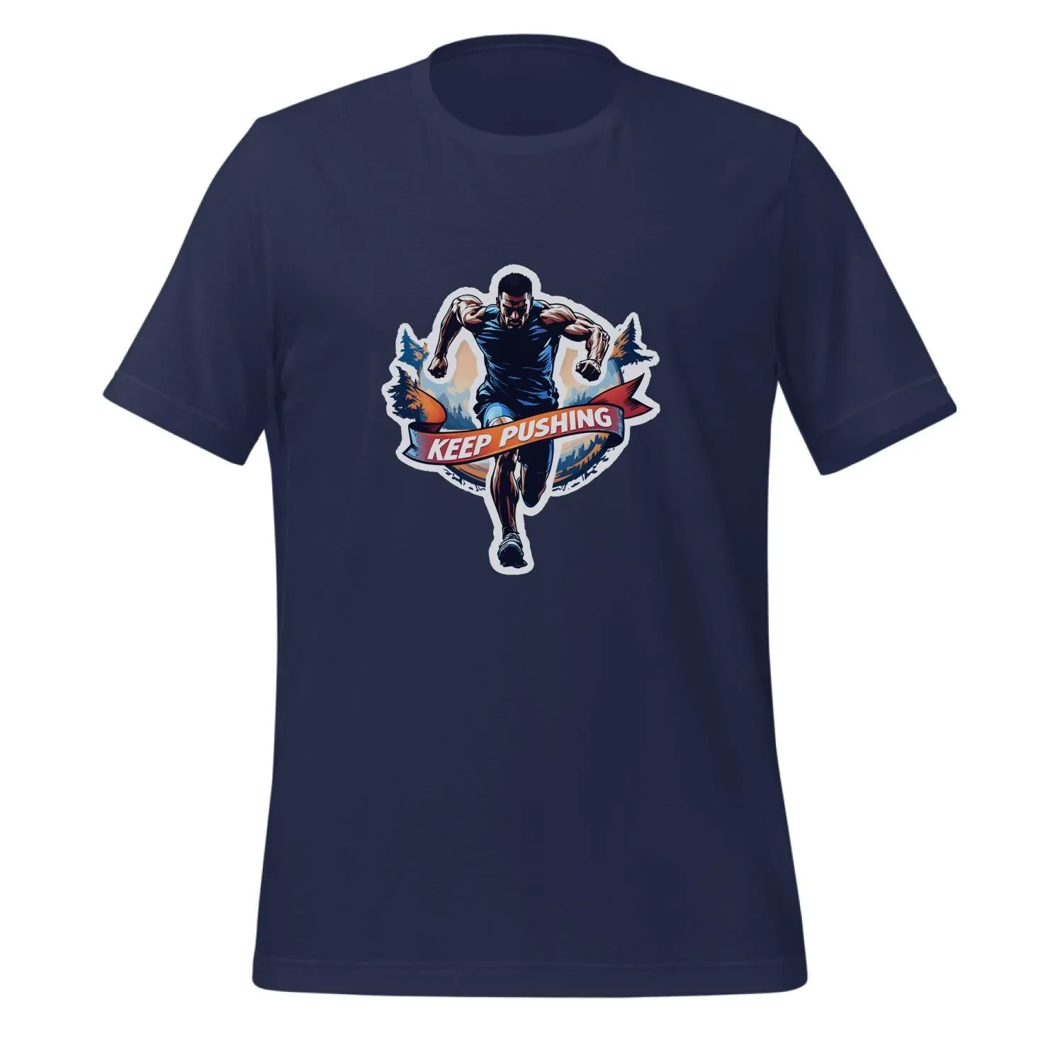 Keep Pushing Runner | Classic T-Shirt (Unisex)
