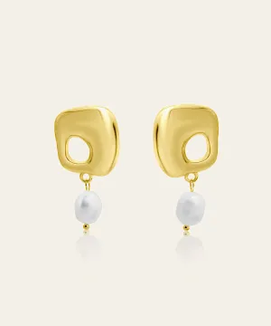 Keira Pearl Drop Earrings