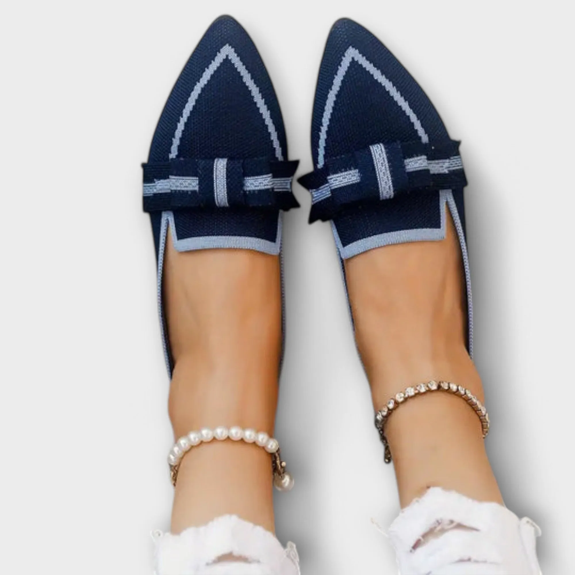 Knotted Design Flat Shoes