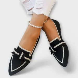 Knotted Design Flat Shoes