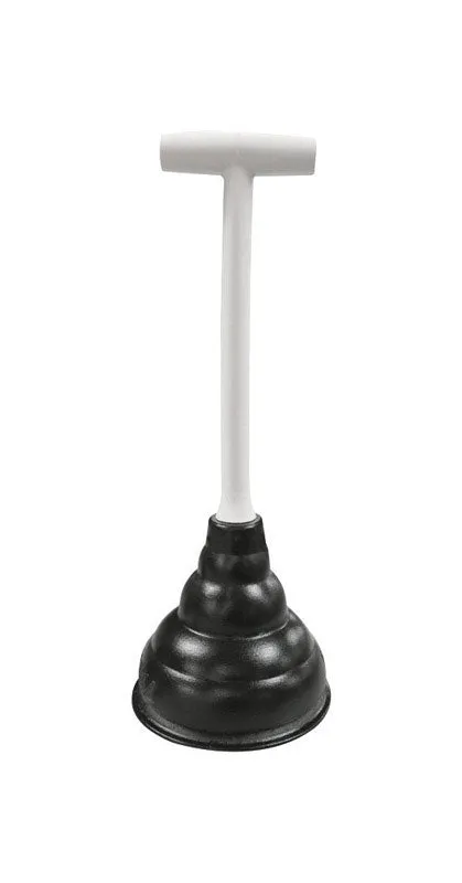 Korky Beehive Mini Sink and Drain Plunger 9 in. L X 5-1/2 in. D
