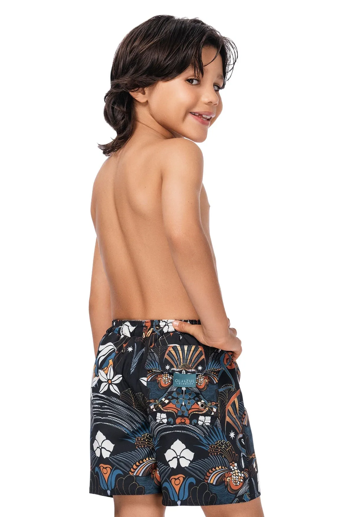 LIAM LUXE SWIM TRUNKS - KIDS