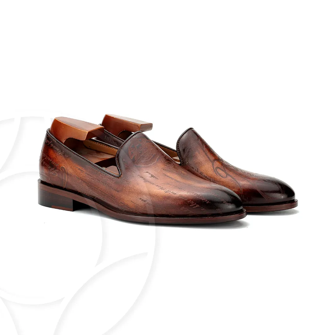 LIOR Premium Loafer Crafted in Hand Patina Leather